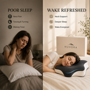 NUVORA™ Cooling Memory Foam Pillow