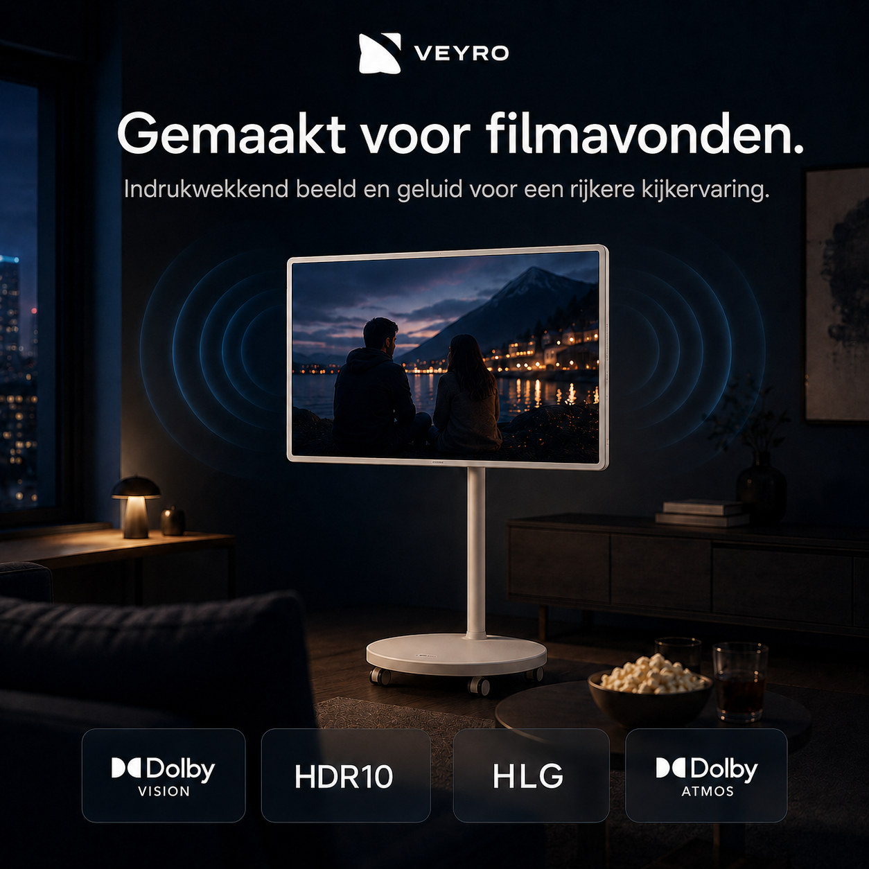 StanbyME 2 – 27” QHD Draagbare Touchscreen TV
