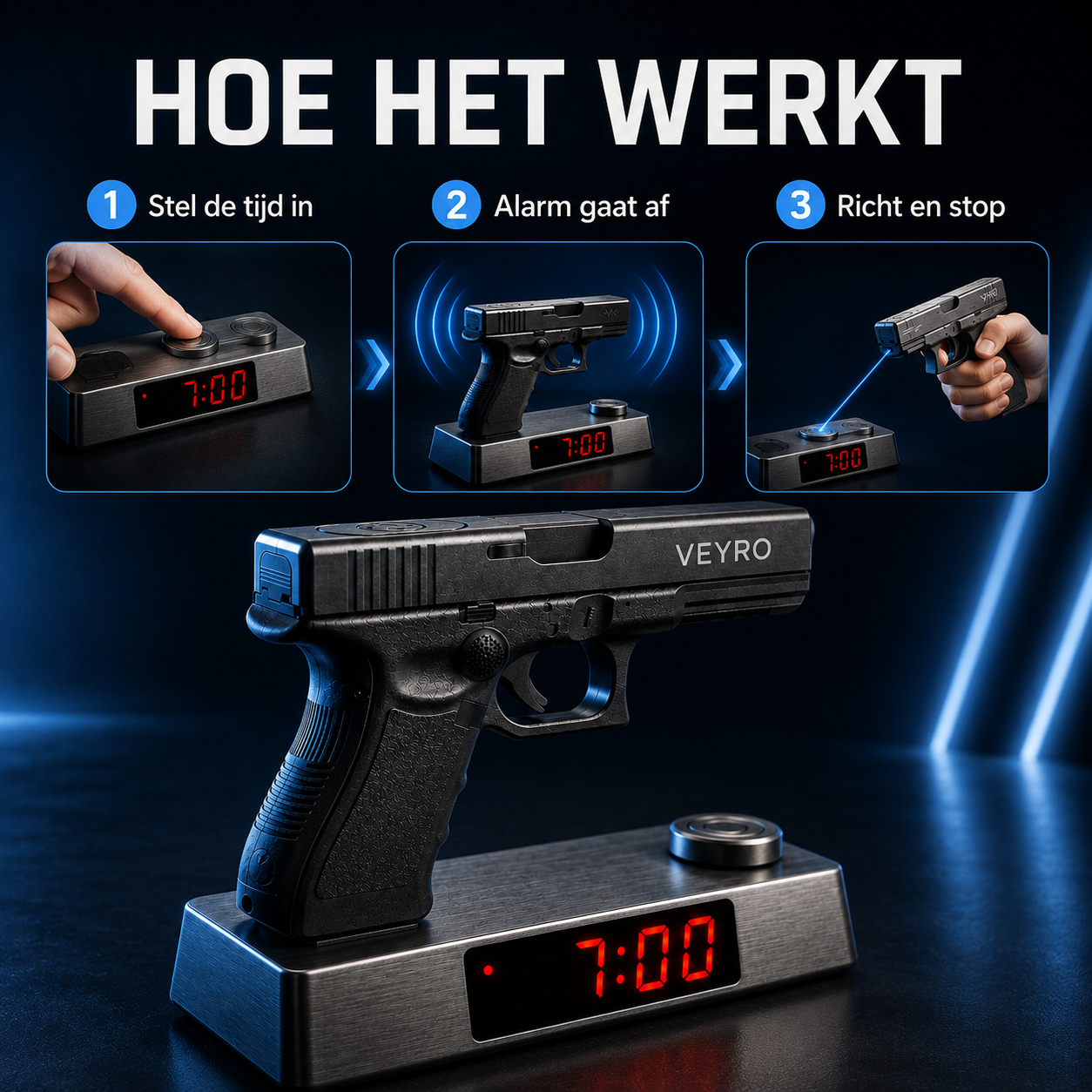 ShotWake™ Laserwekker