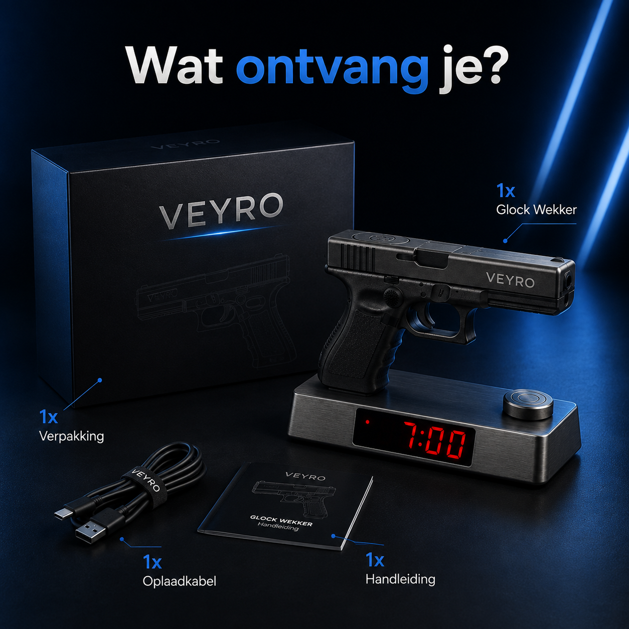 ShotWake™ Laserwekker